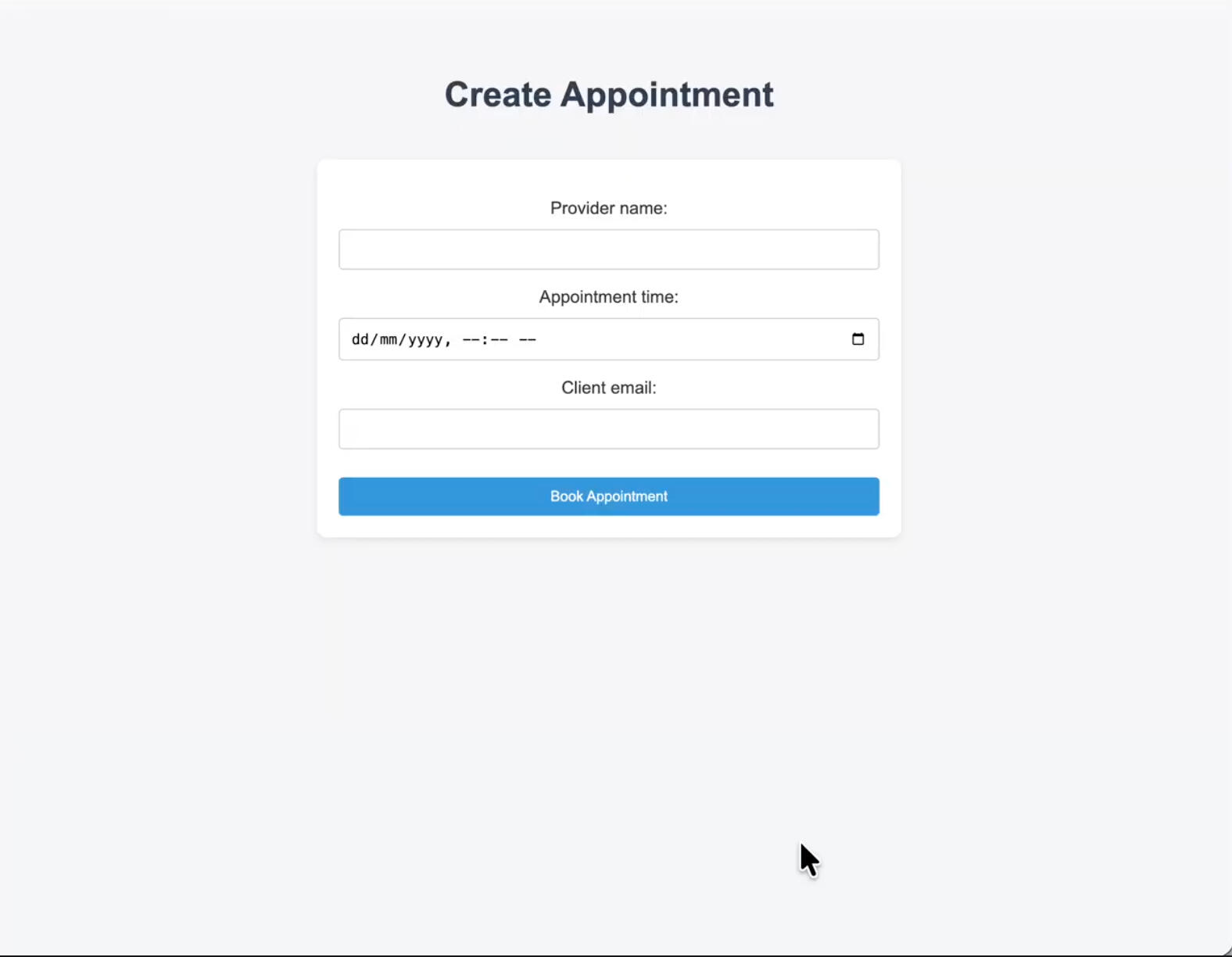 Appointments