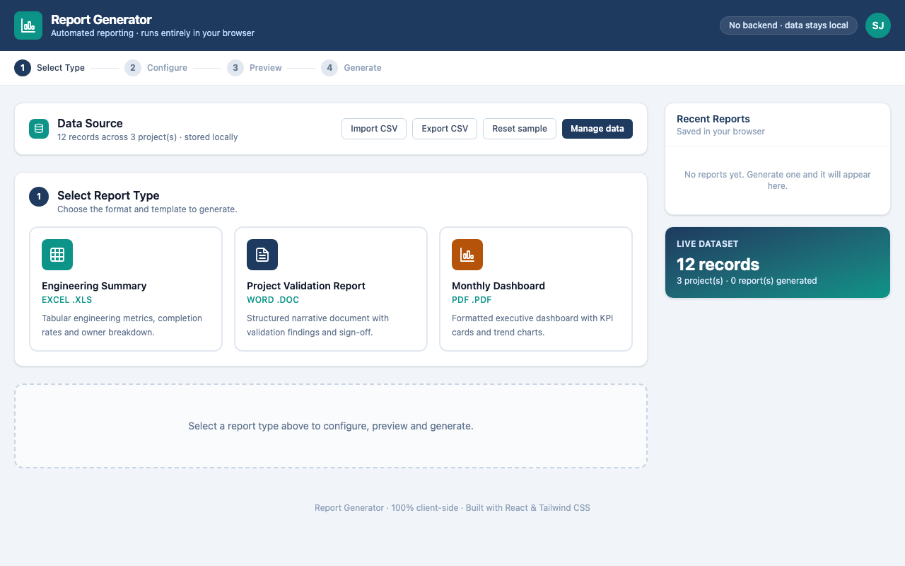 Report Generator