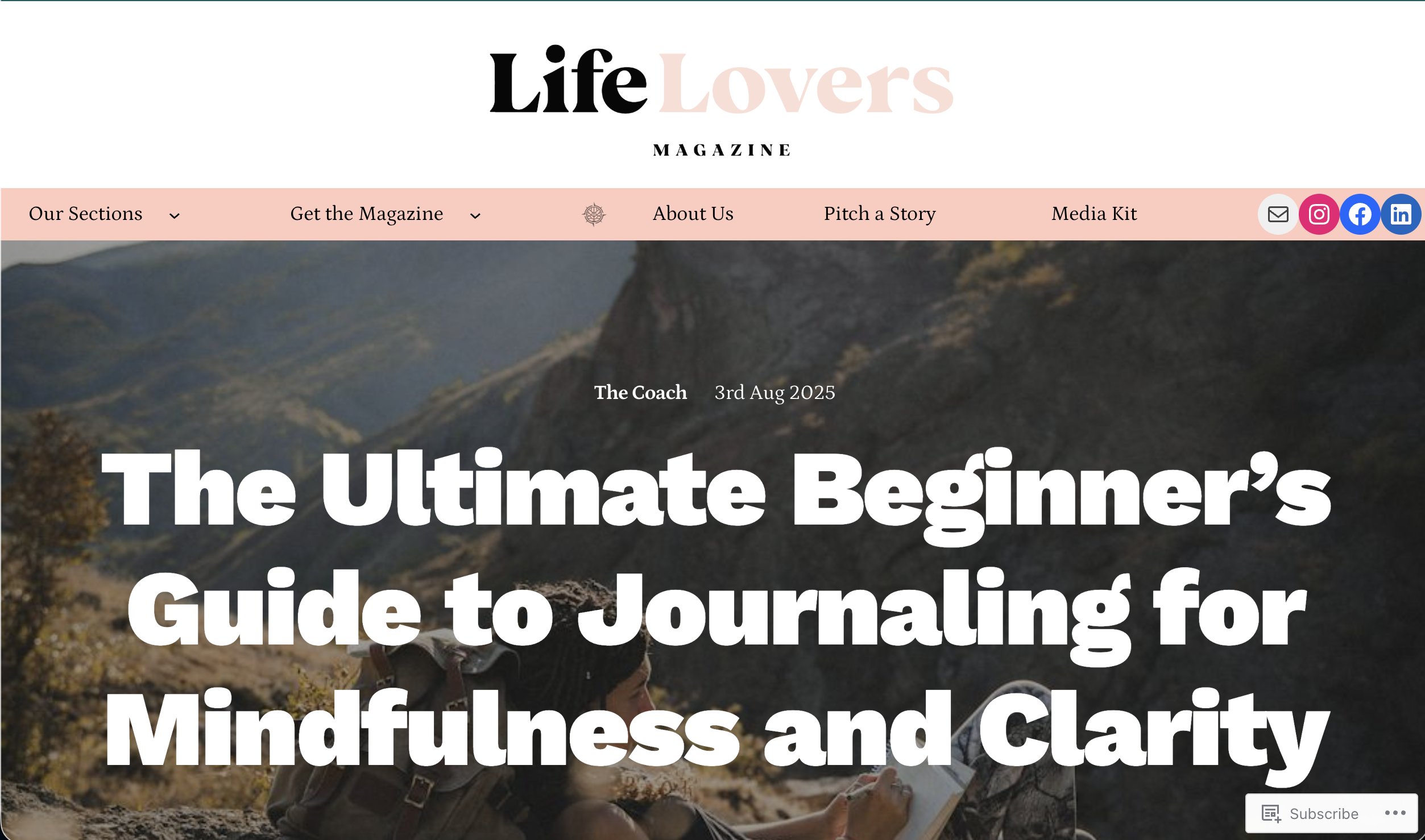 Journaling for Mindfulness