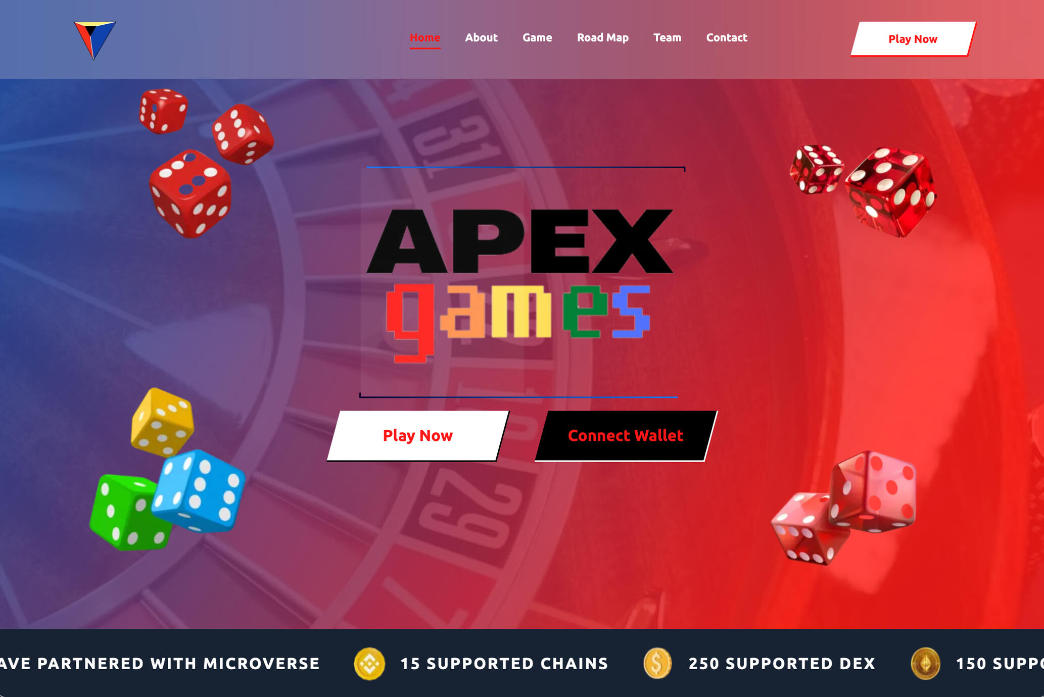 Apex Games Website