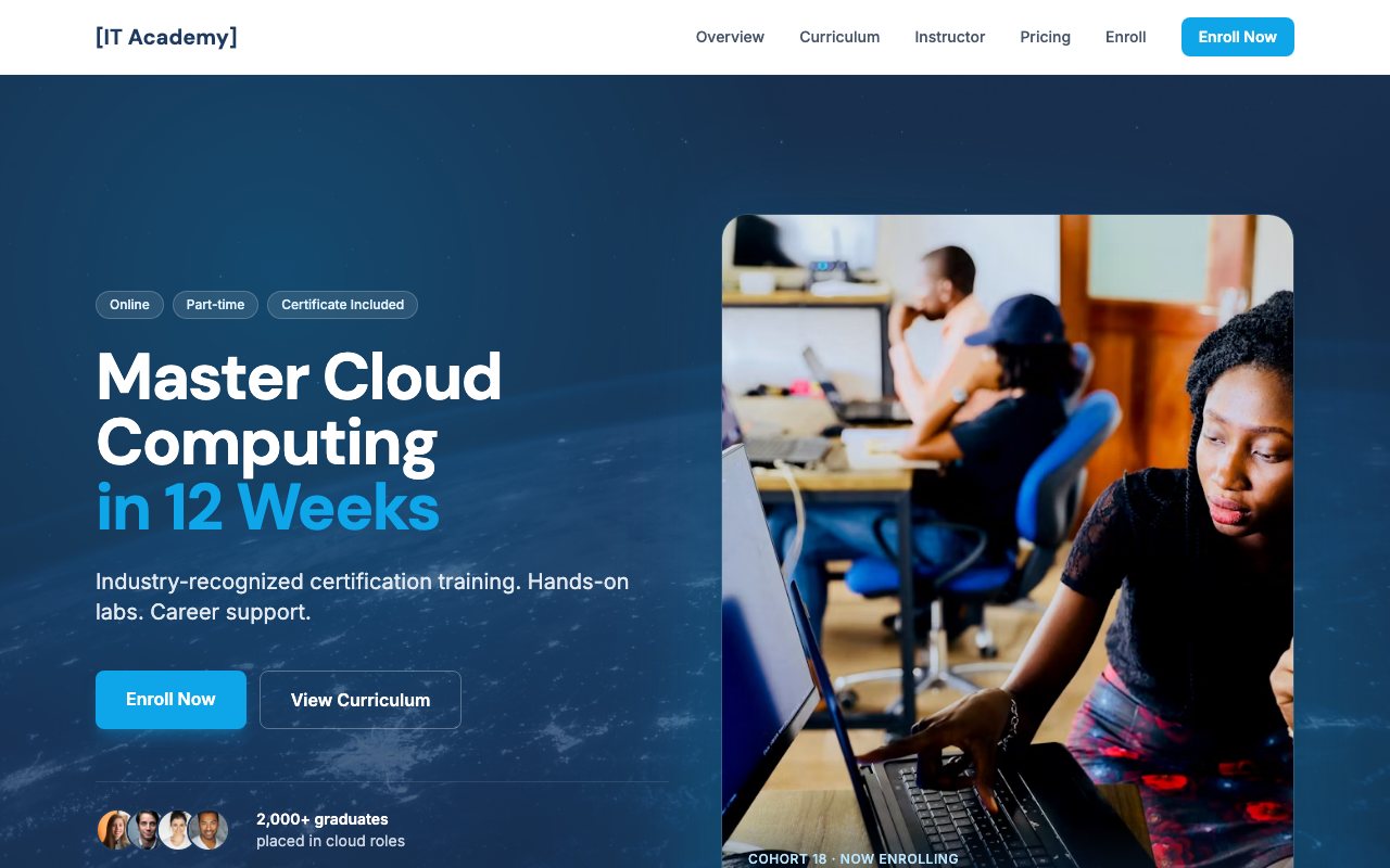 IT Academy — Cloud Course
