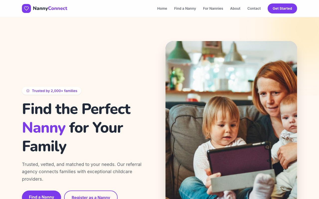 Nanny Referral Agency
