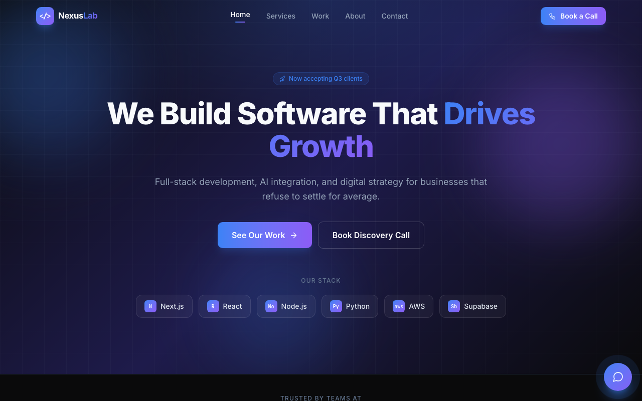 NexusLab — Agency