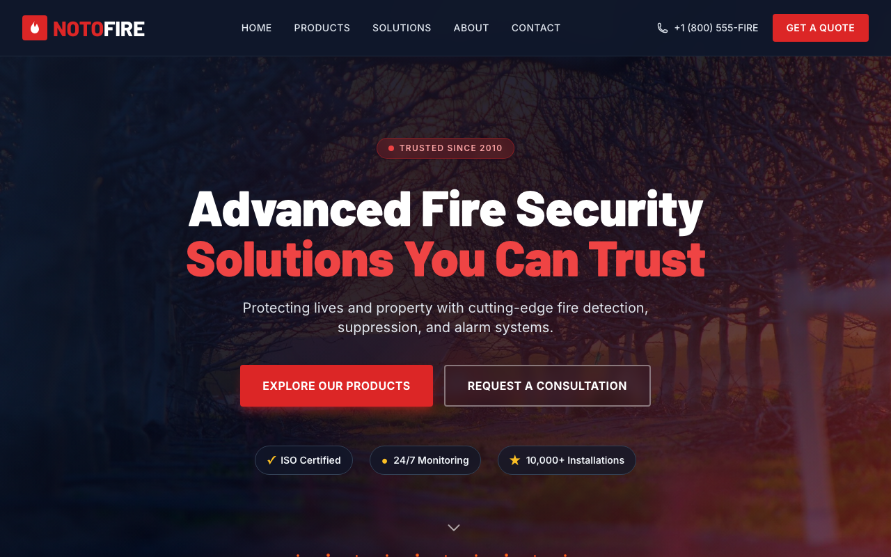 Notofire — Fire Security