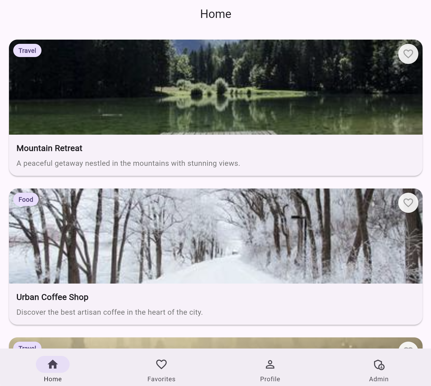 Showcase App