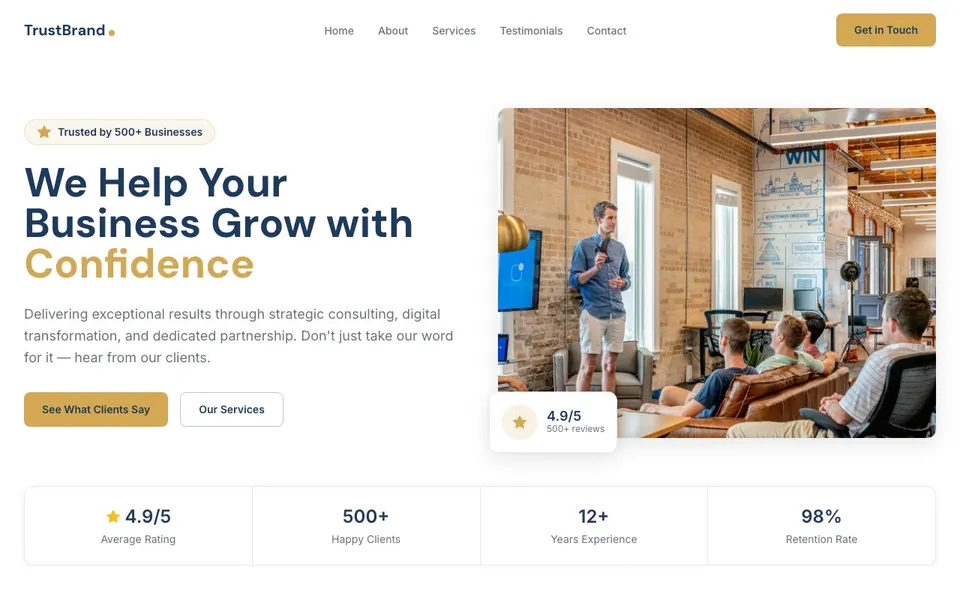 TrustBrand — Consulting