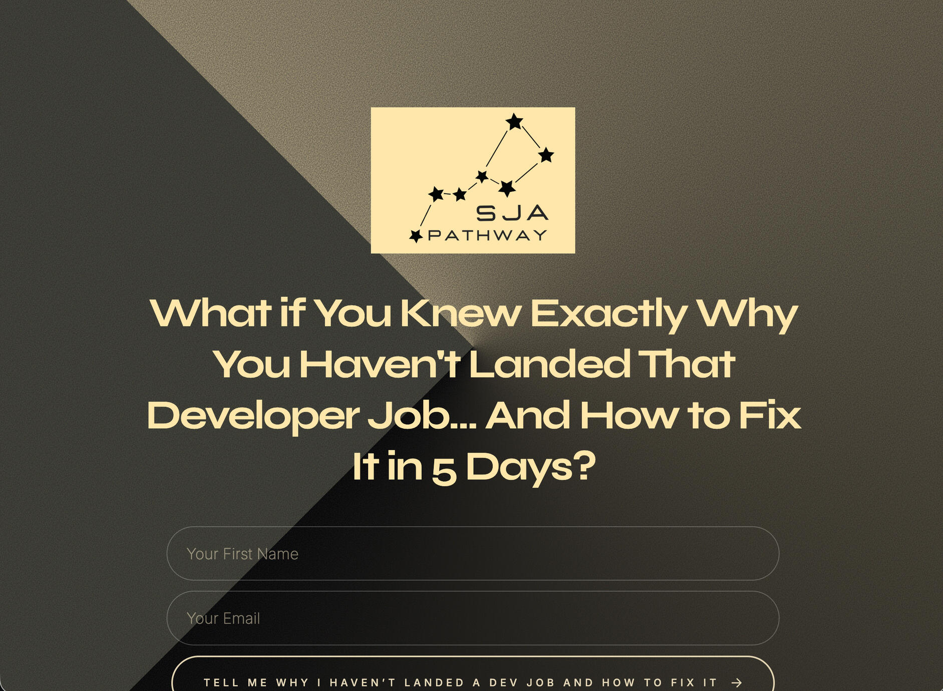 SJA Pathway Landing Page