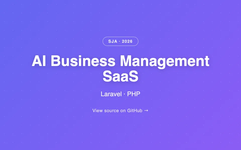 AI Business Management SaaS