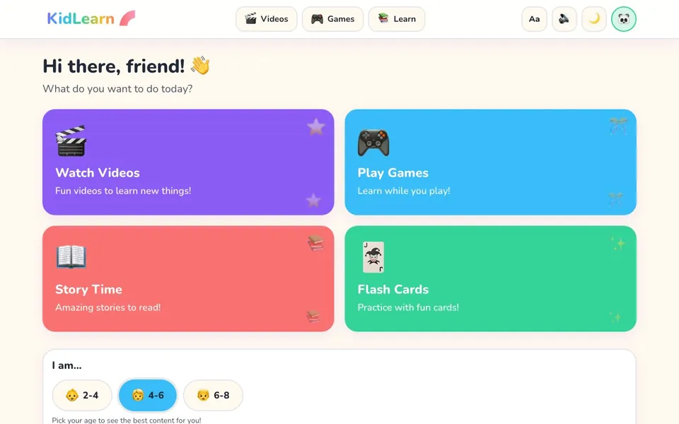KidLearn — Learn & Play