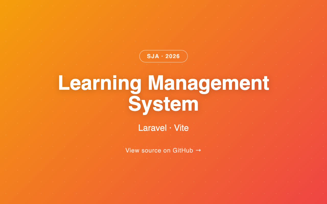 Learning Management System